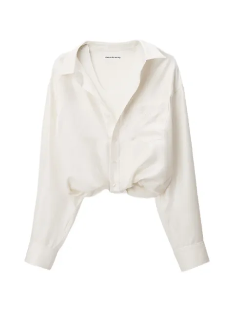 Alexander Wang pre-styled cami top w/ shirt Neutrals 1WC4261393
