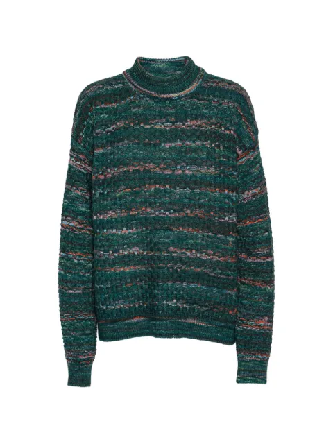 Henrik Vibskov Disguise knitted wool sweater Green AW26STUDM701