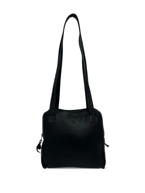 Loewe Pre-Owned 1980-1990 Leather shoulder bag Black 676OJT6602CE37Z8