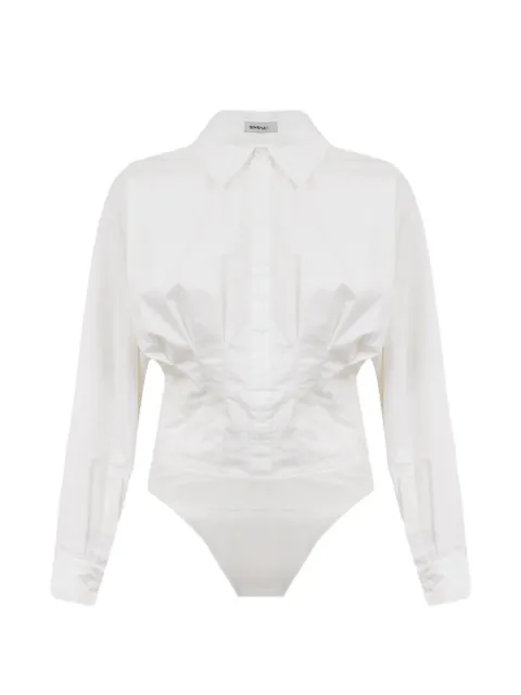 SIMKHAI Dolman pleated bodysuit White 4268030T