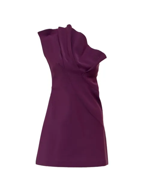 Acler Lugano one-shoulder mini dress Purple AS2604048D