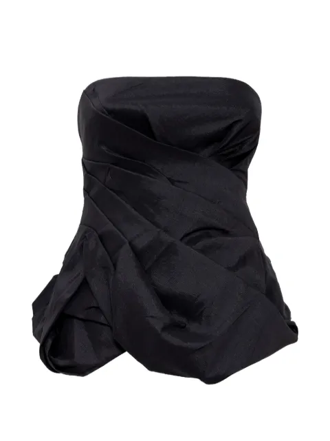Acler Dorval strapless top Black AS2604218T