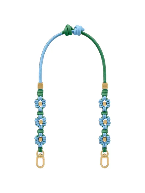 MAISON de SABRÉ Twist leather bag handle Blue ACFLROSKEM