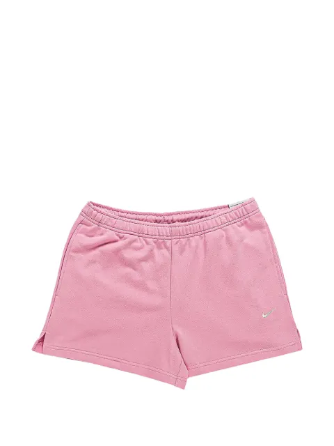 Nike Studio fleece lightweight French terry mid-rise shorts Pink IM8508