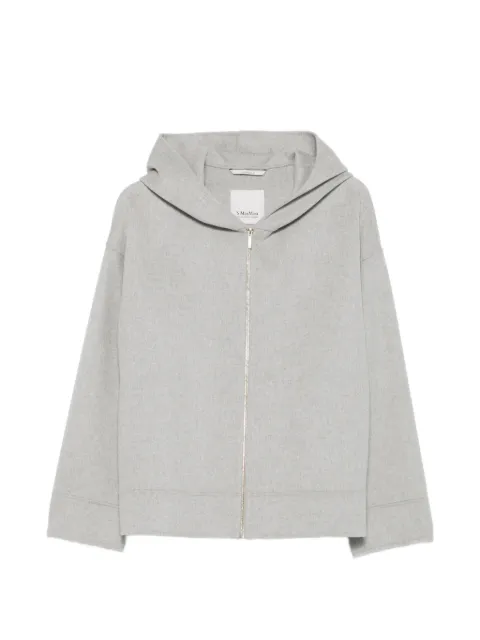 'S Max Mara hooded zip-up jacket Grey 2629046063600