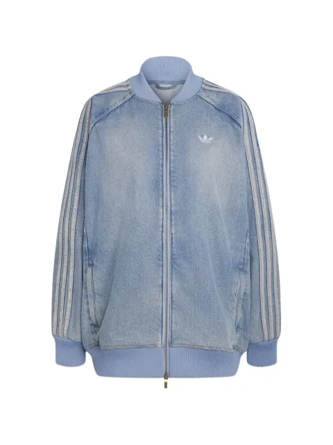 adidas SST oversized denim tracktop Blue KQ6473