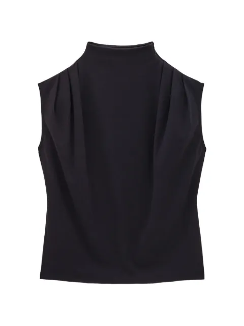 Ba&Sh Hoda draped high-neck top Blue 1H26HODA
