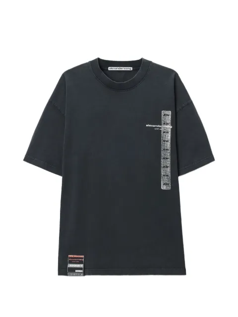 Alexander Wang short-sleeve T-shirt w/ flasher graphic Black UCC4261939
