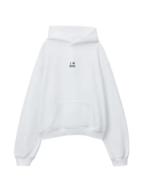 Alexander Wang hoodie w/ valentines graphic White UCC4261945