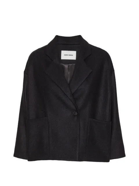 Henrik Vibskov Shady notched-lapel jacket Black AW26STUDF615