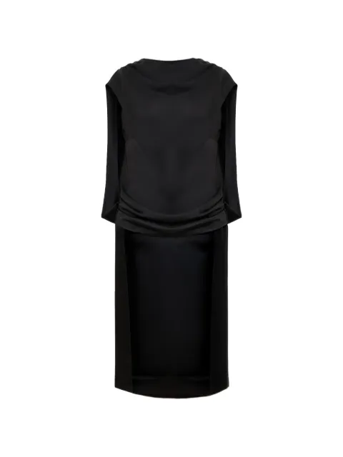 SIMKHAI Bella draped-detail tunic top Black 4262136Q