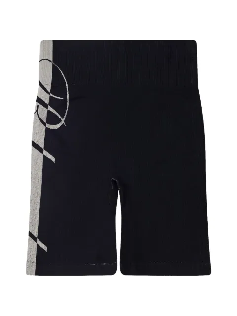 RHUDE logo-knit shorts Black 0053720005RCTBSBB