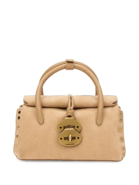 Zanellato baby Dotta studded leather tote bag Neutrals 0691200070000B