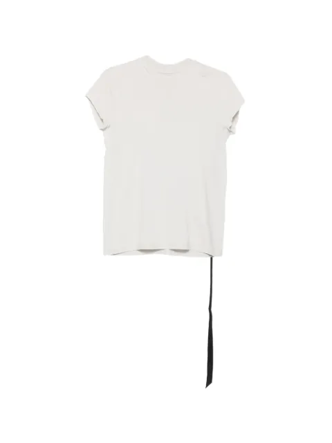 Rick Owens DRKSHDW ribbed-trim strap-detail T-shirt White DS02F6208RN