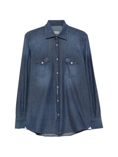 SARTORIO NAPOLI faded western-style shirt Blue SH296501COLLOTEXAS