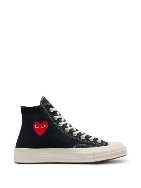 Comme Des Garçons x Converse 70' heart-print high-top sneakers Black AZK129001