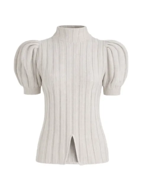 Violante Nessi Riley ribbed-knit sweater Grey CO09RIKCA