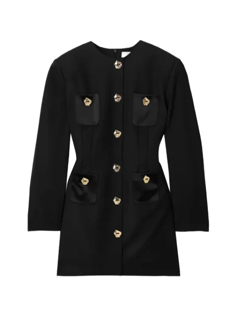 Violante Nessi Baselitz mini dress Black CO06BAWOCA
