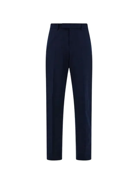 Ferragamo cotton blend chinos Blue 145238