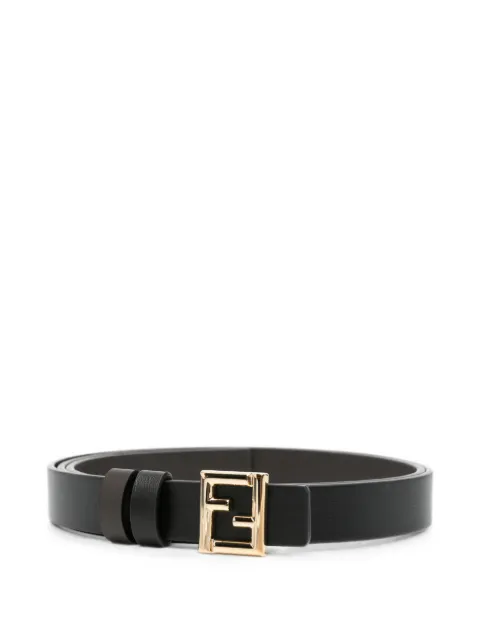 FENDI FF buckle belt Black 8C0791B132