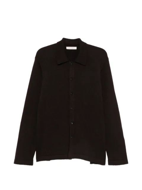 Umit Benan Winter Sunset button-up long-sleeve cardigan Brown FW26M990519210585