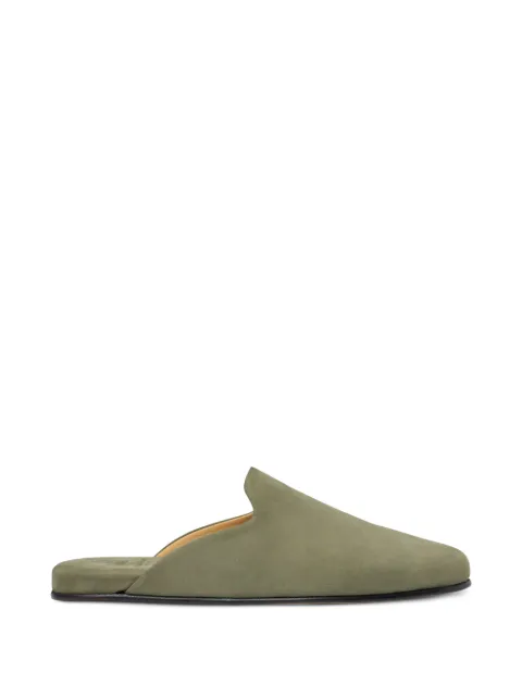 Scarosso Atlas travel slippers Green ATLASSLIPGRENUBU