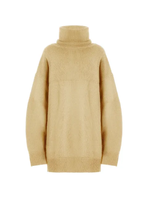 Wolford Luxe ribbed-knit turtleneck sweater Yellow 534734882