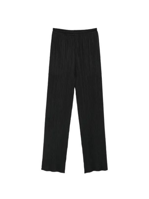 Issey Miyake Pre-Owned 2000s pleated trousers Black IM320WS