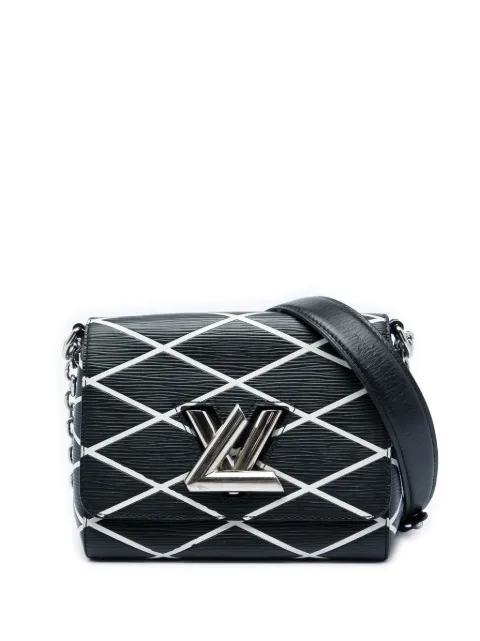 Louis Vuitton Pre-Owned 2015 Epi Malletage Twist crossbody bag Black QFQC5IM3MEY0Q1BA