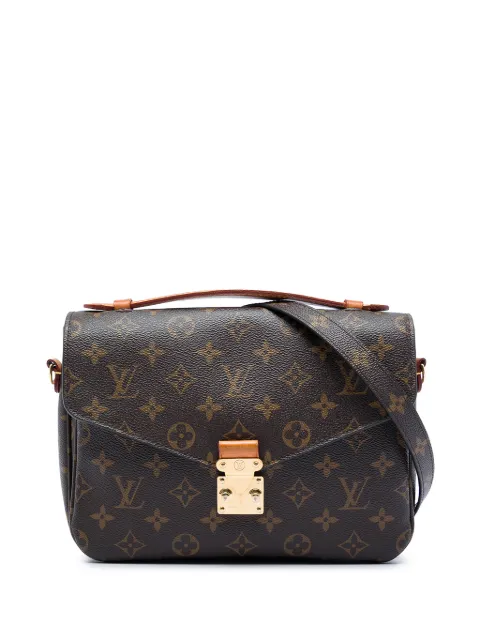Louis Vuitton Pre-Owned 2019 Monogram Pochette Metis satchel Brown LNGTZOMZA3YMW2R1