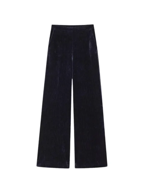 Forte Forte high-waisted wide-leg trousers Blue 15022MYPANTS