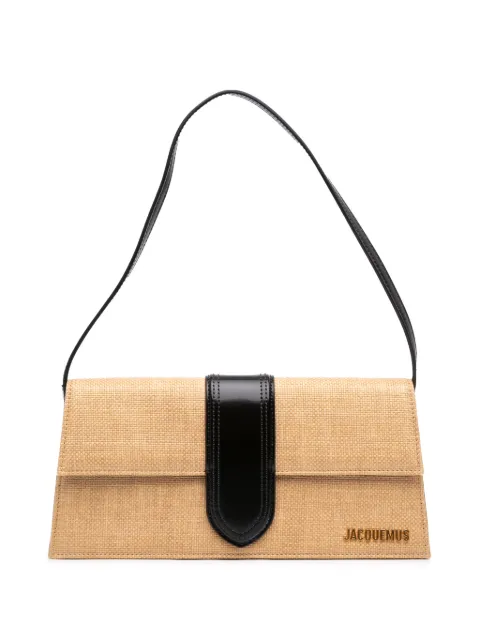 Jacquemus Pre-Owned 2010-2026 Raffia Le Bambino Long shoulder bag Neutrals 715CNNRXICLRRKOW