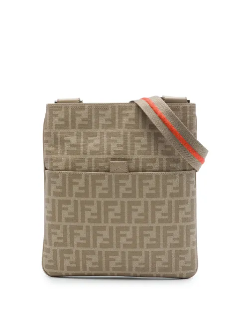 Fendi Pre-Owned 2010-2026 Zucca Spalmati crossbody bag Neutrals 6BNLKOUI4TTNQA0U
