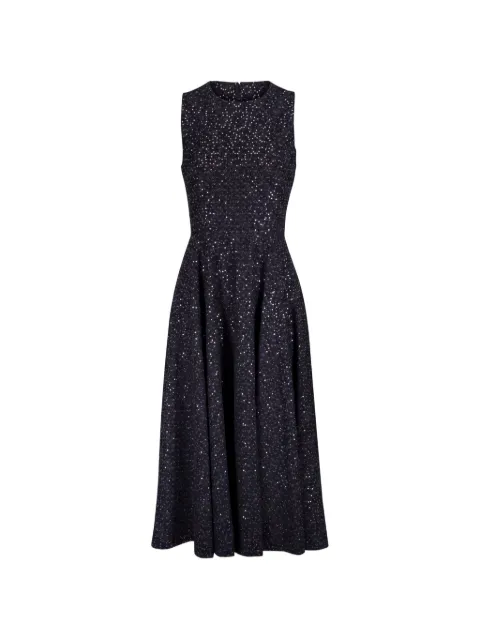 Michael Kors sequined denim tweed dress Black JDB8740686