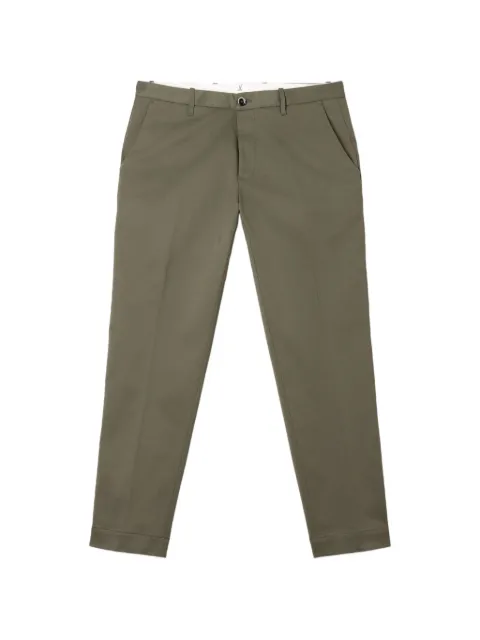 Nine In The Morning Giove Piatto slim-fit trousers Green 9FW26GVE80