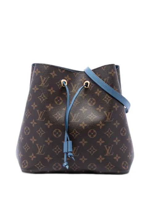 Louis Vuitton Pre-Owned 2018 Monogram Neonoe MM bucket bag Brown VG1WMP2Z5XYWX1G4