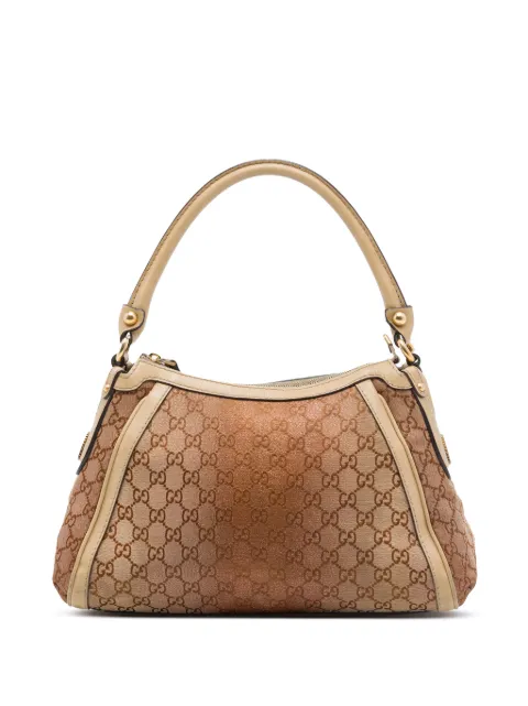 Gucci Pre-Owned 2016-2026 GG Canvas Lurex Scarlett handbag Brown BY2UC8JBK5NGNDRV
