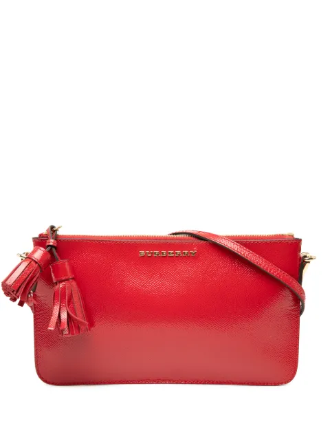 Burberry Pre-Owned 2000-2017 Patent Tassel crossbody bag Red A0O2RJRHOGZ69IQQ