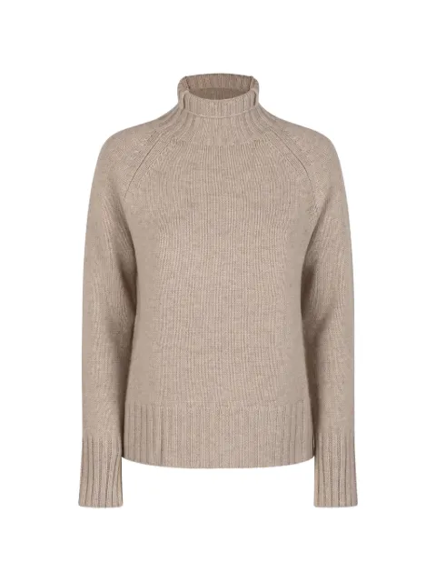 'S Max Mara ribbed-knit roll-neck sweater Neutrals 2629366013600V004