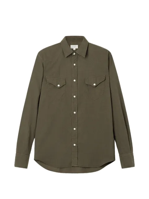 HARTFORD Portland cotton shirt Green BG03004