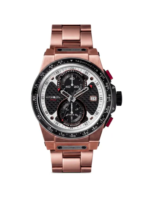 Hydrogen Otto 44mm chronograph watch Black HW514404