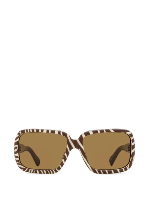 Jacquemus x Linda Farrow Cabana sunglasses Brown JAC86S60