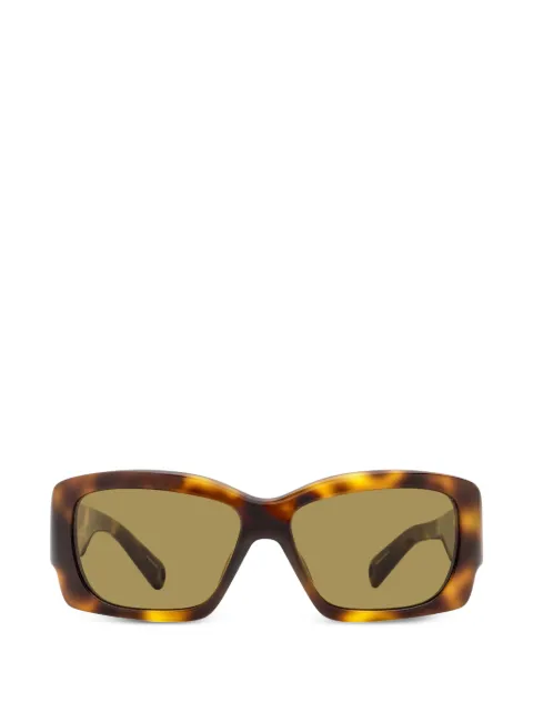 Jacquemus Croisière rectangle-frame sunglasses Brown JAC60S56