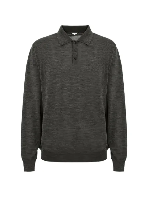 Malo long-sleeve polo shirt Grey UXD127F2Z10