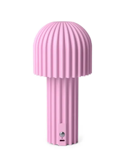 artetica Plissé fluted table lamp Pink PLISSEPTLMP