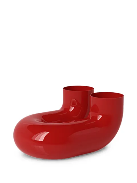 artetica U glazed-ceramic vase Red UFS