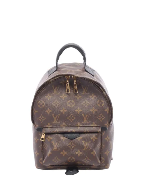 Louis Vuitton Pre-Owned 2019 Monogram Palm Springs PM backpack Brown PCF6LBLXDDM4DUR2