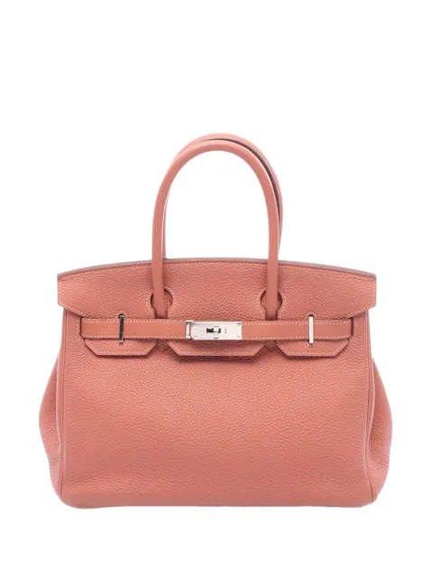 Hermès Pre-Owned 2013 Togo Birkin Retourne 30 handbag Pink 6K9XDL0DWTWYO55U