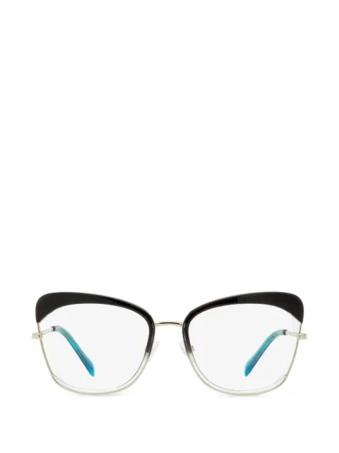 PUCCI butterfly-frame glasses Silver EP509052020