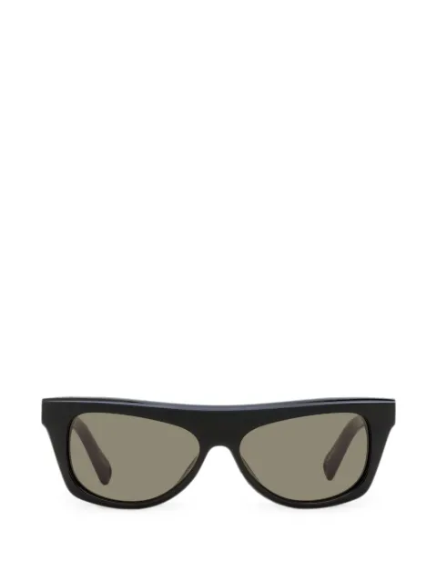 Jacquemus Pina geometric-frame sunglasses Black JAC58S55